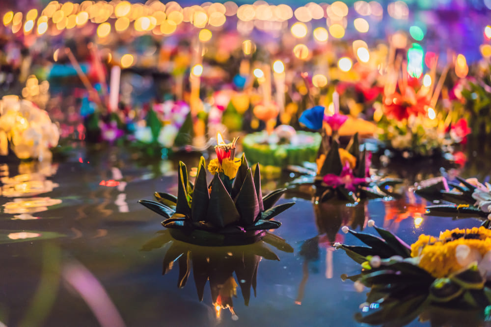 Krathong among other Krathong